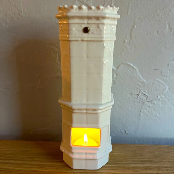 Guldkroken Sweden Porcelain Stove Tealight Holder - Vintage Scandinavian Decor - Picture 1 of 10
